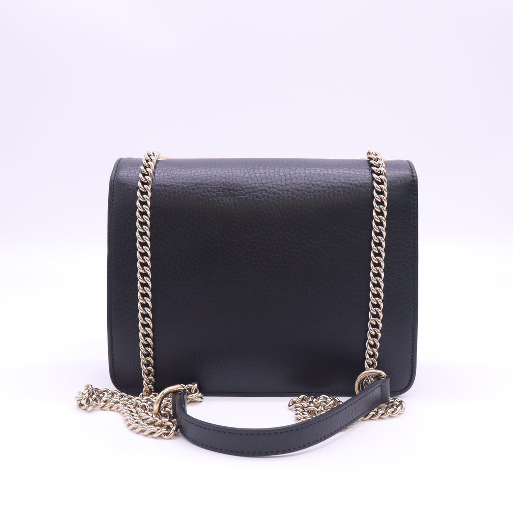Gucci Dollar Calfskin Small Interlocking G Shoulder Bag B24400