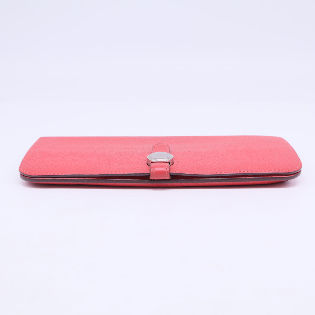 Red Clemence Dogon Long Wallet W20493