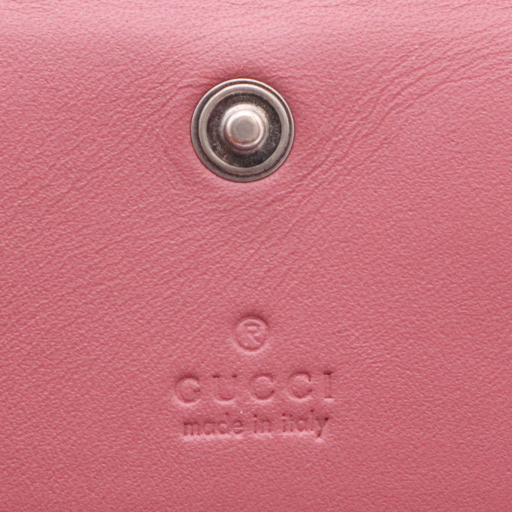 GG Supreme Canvas Blooms Card Case