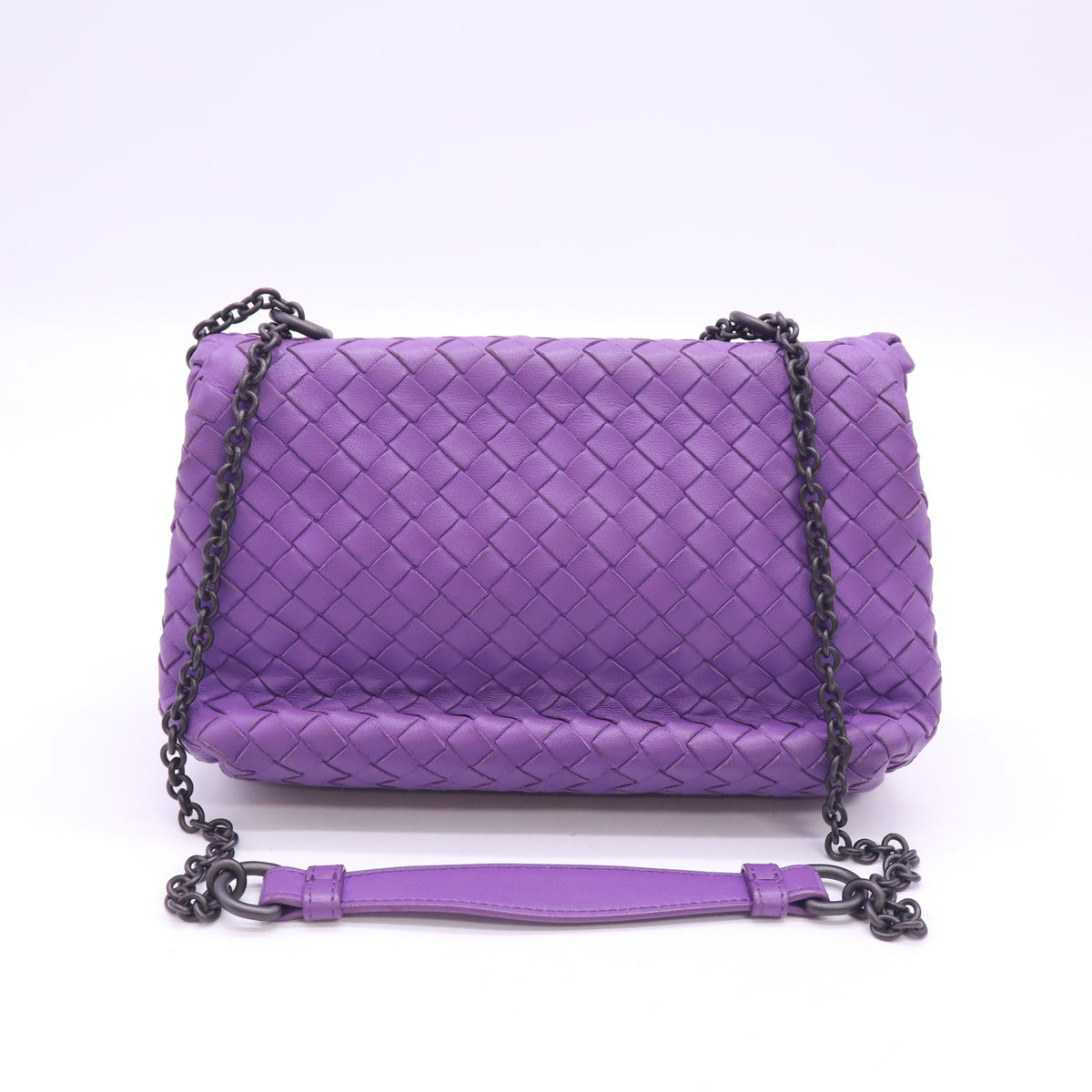 Bottega Veneta Intrecciato Nappa Small Olimpia Bag twins B24576