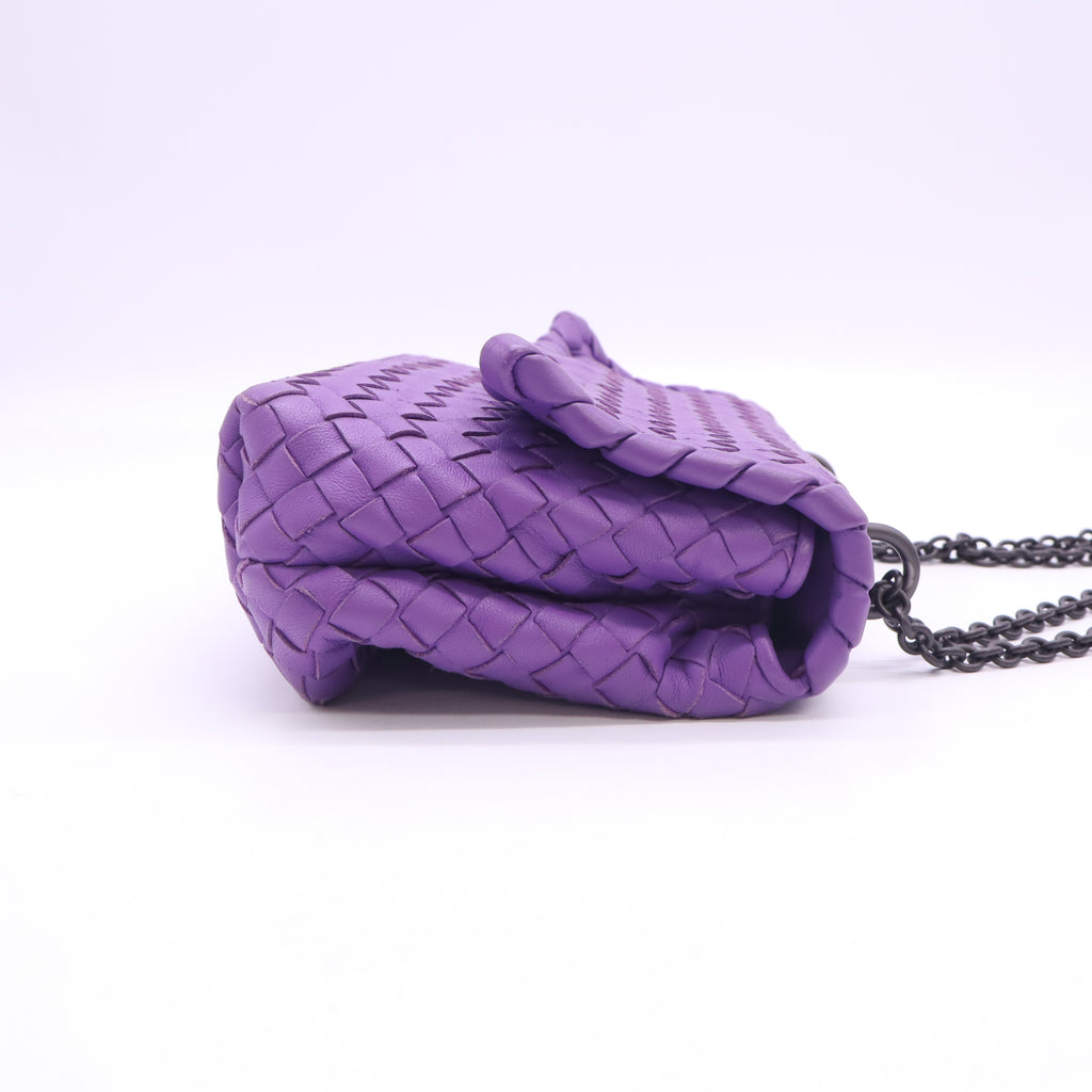 Bottega Veneta Intrecciato Nappa Small Olimpia Bag twins B24576