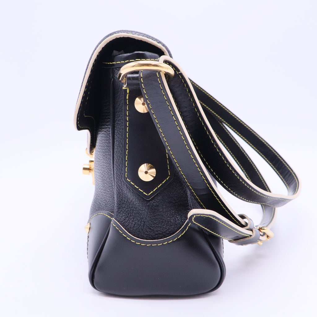Black Suhali Leather L'Essentiel PM Bag B12343
