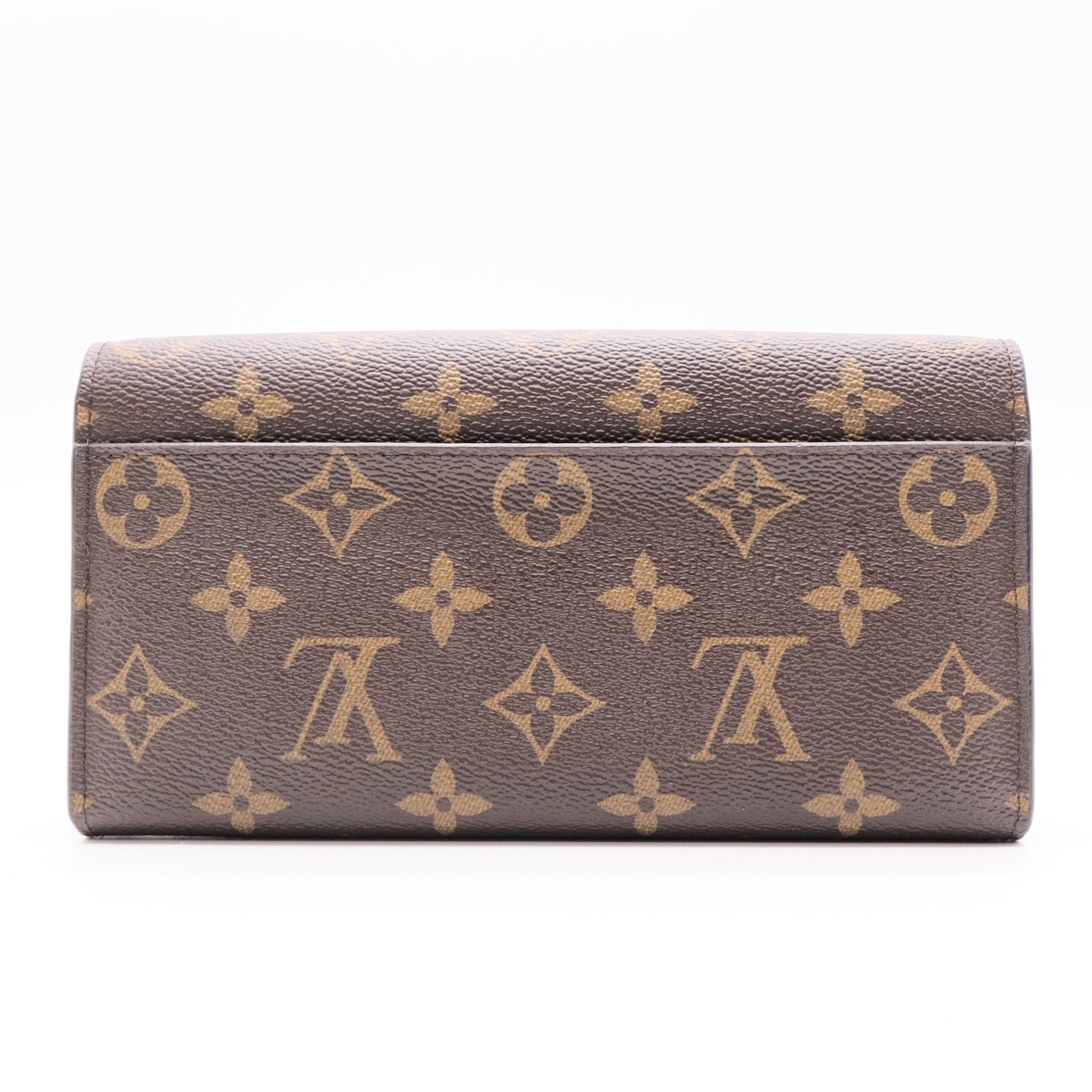 Flower Wallet Monogram Canvas Wallet Twins
