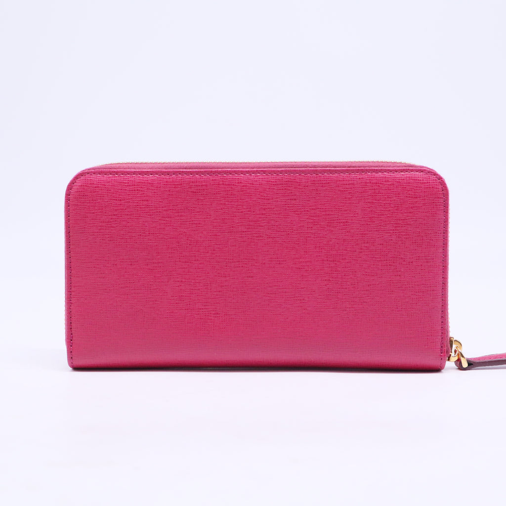 Amarena Vitello Elite Leather Zippy Wallet W20445