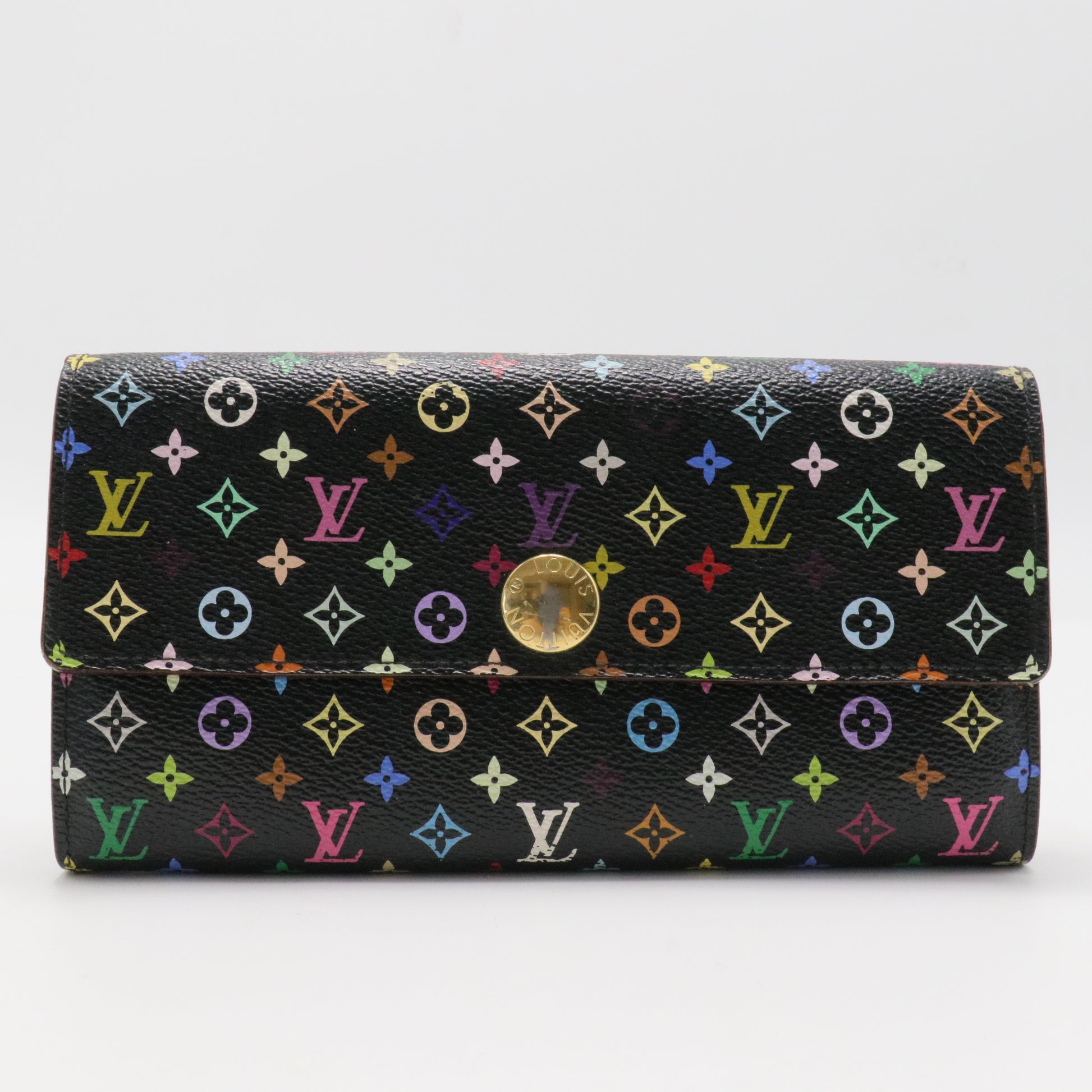 Sarah Wallet Monogram Multicolor