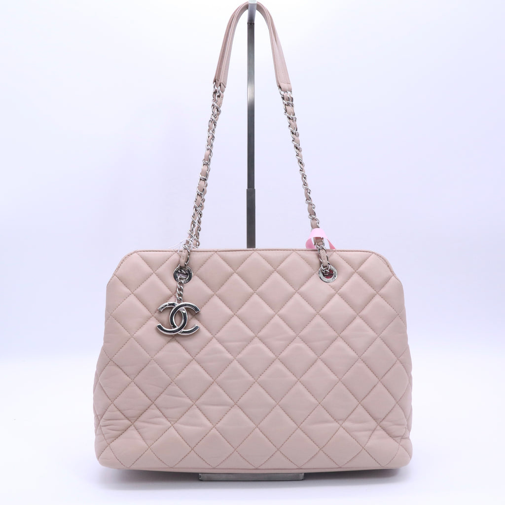 Quilted CC Top Handle Tote twins