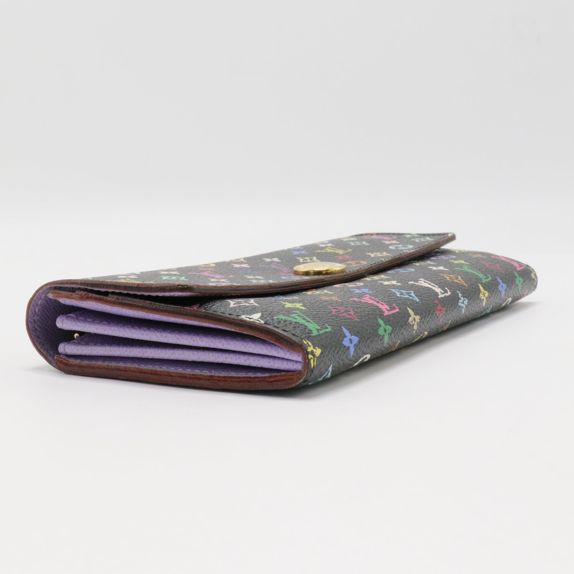 Sarah Wallet Monogram Multicolor