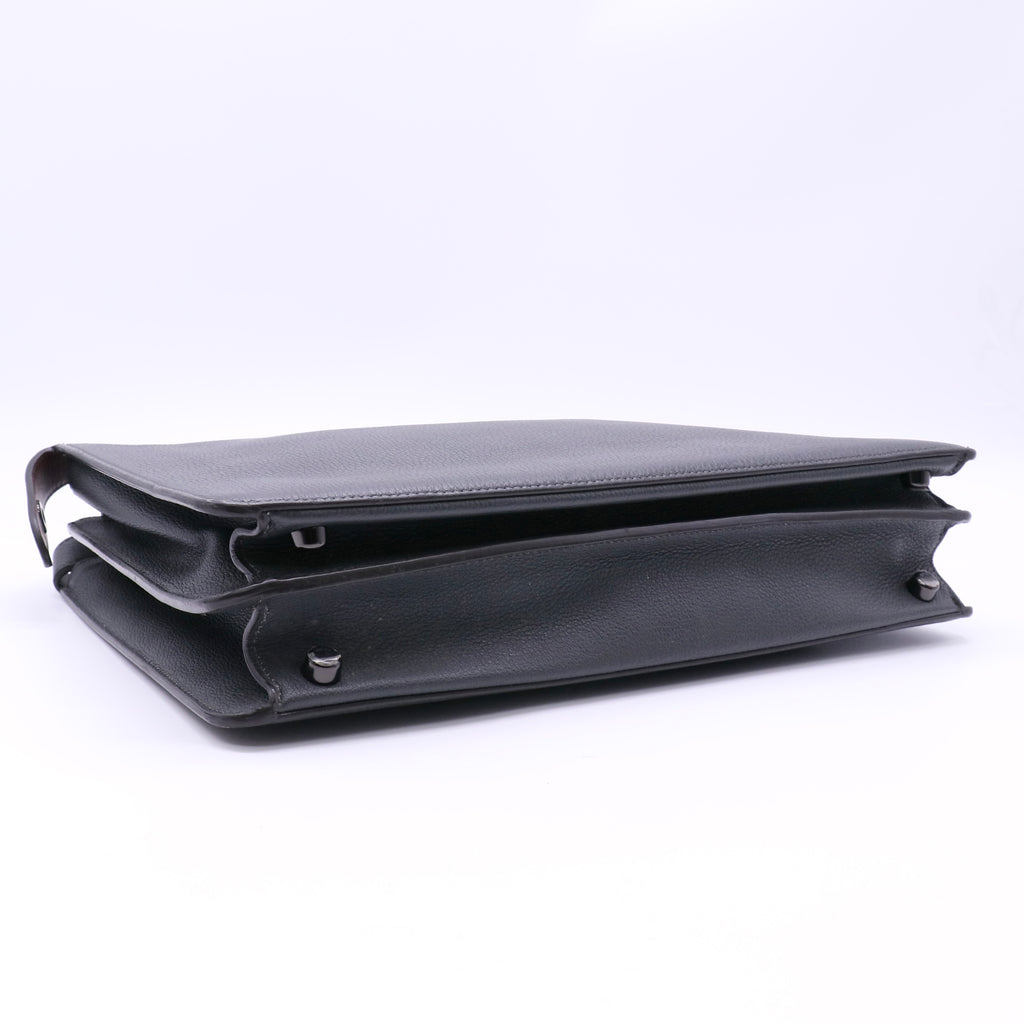 Peekaboo ISeeU Briefcase Bag Leather Large twins Fendi
