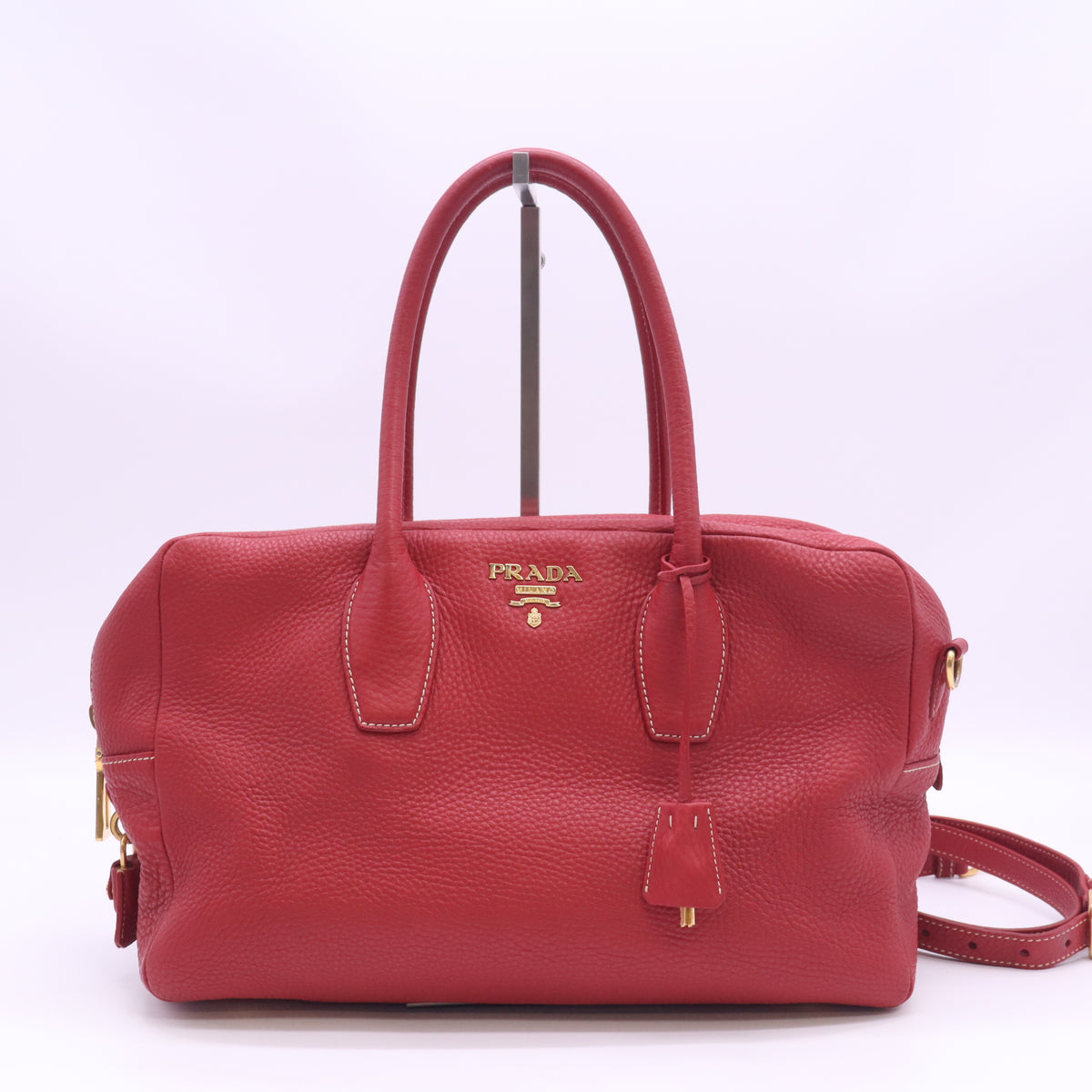 Prada Vitello Phenix Bauletto Bag twins B24656
