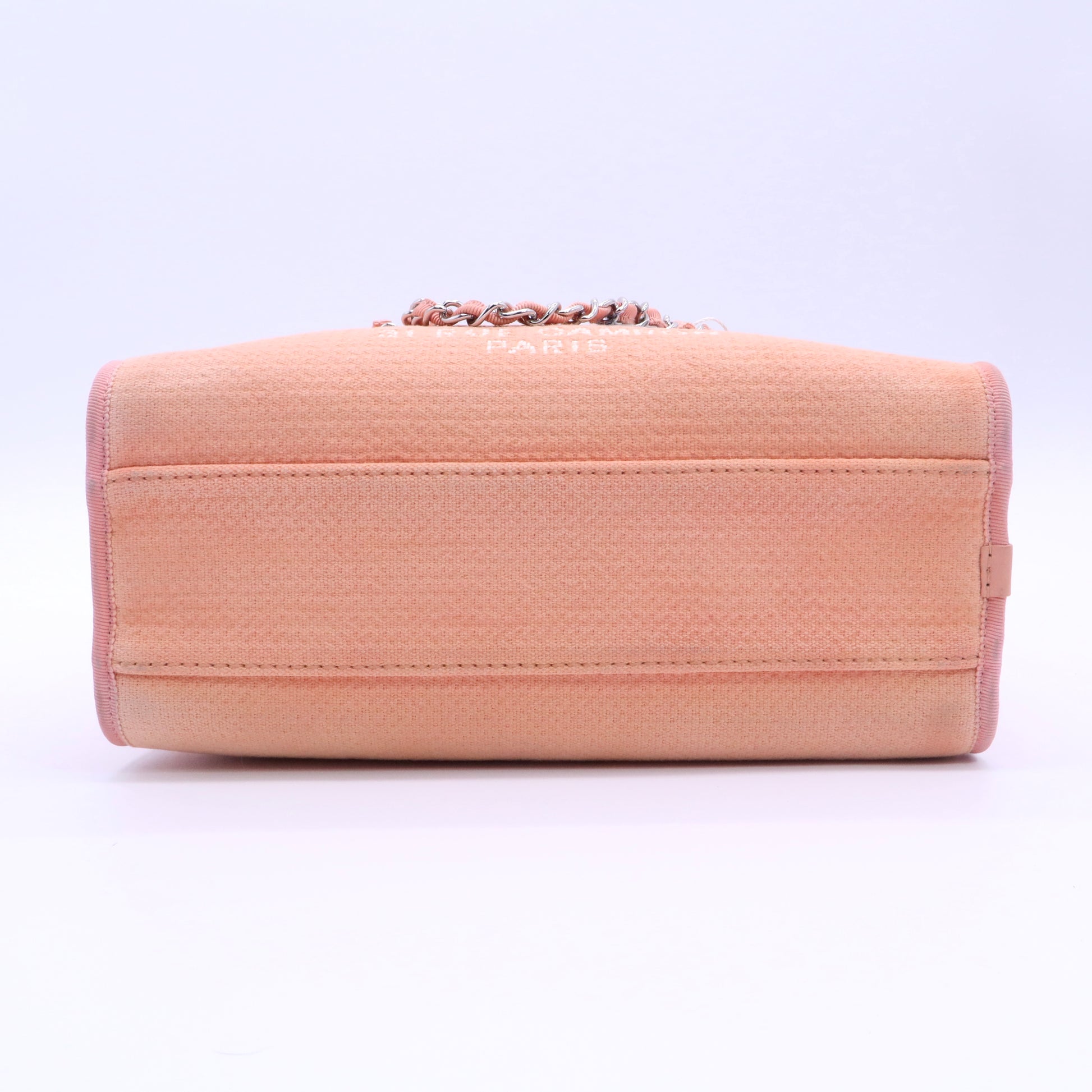 Canvas Deauville Bowling Bag Pink twins