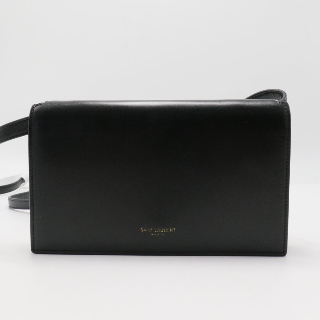 Paris Chain Wallet Leather Mini