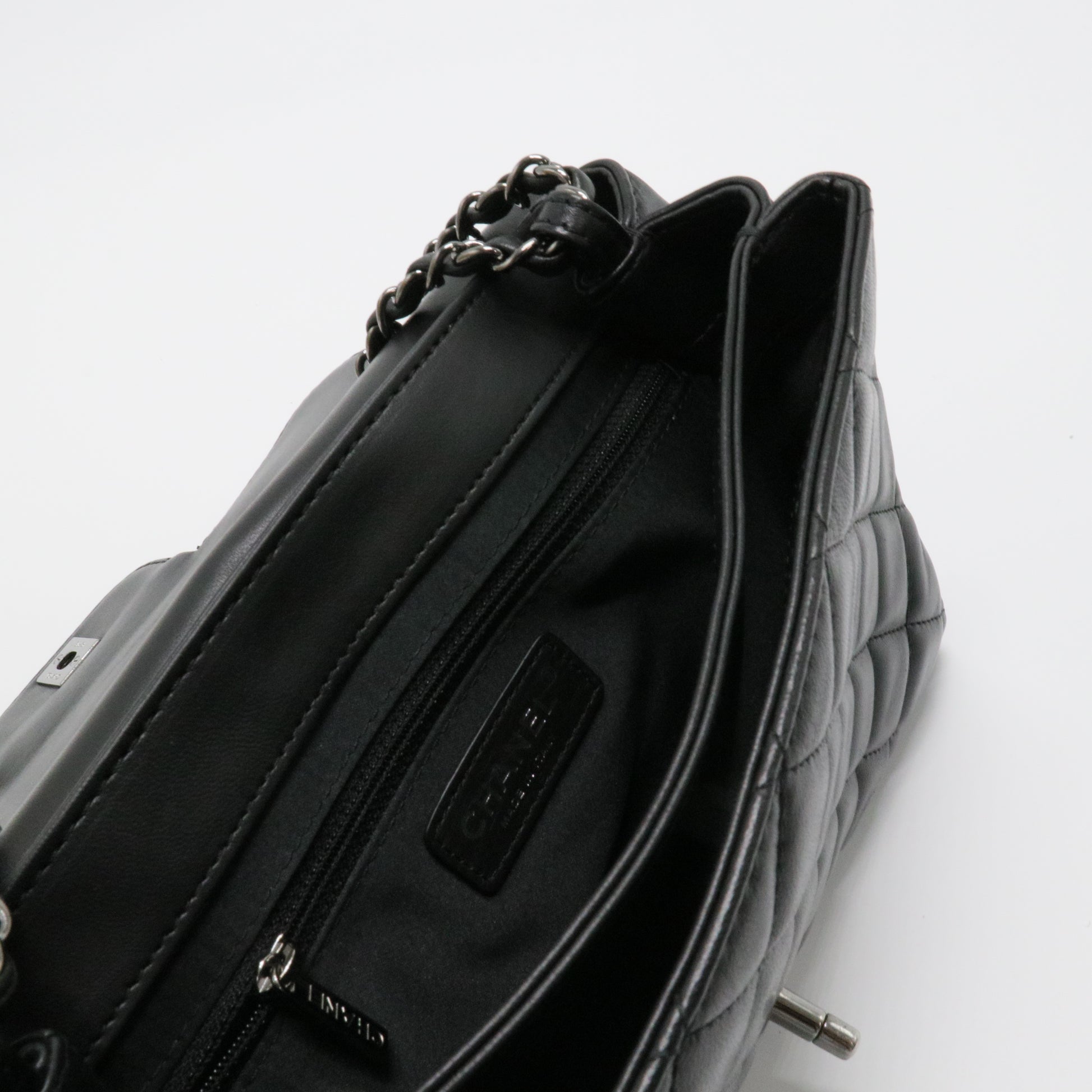 Chanel Classic Flap Small with CC Plate