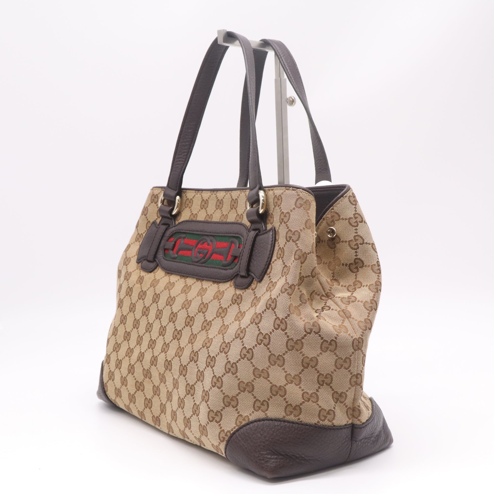 Gucci GG Canvas Web Dressage Tote Bag B22954