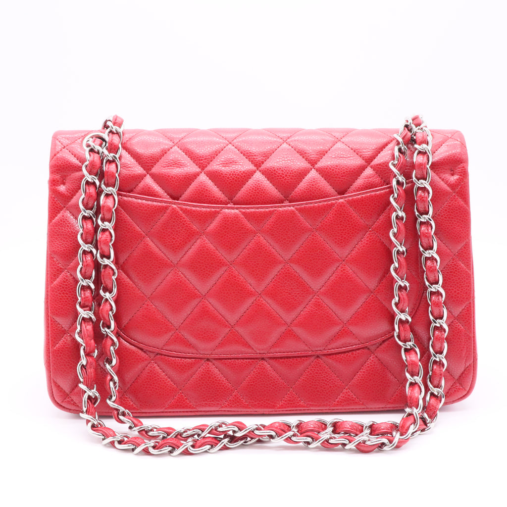 Classic Double Flap Bag Quilted Lambskin Jumbo