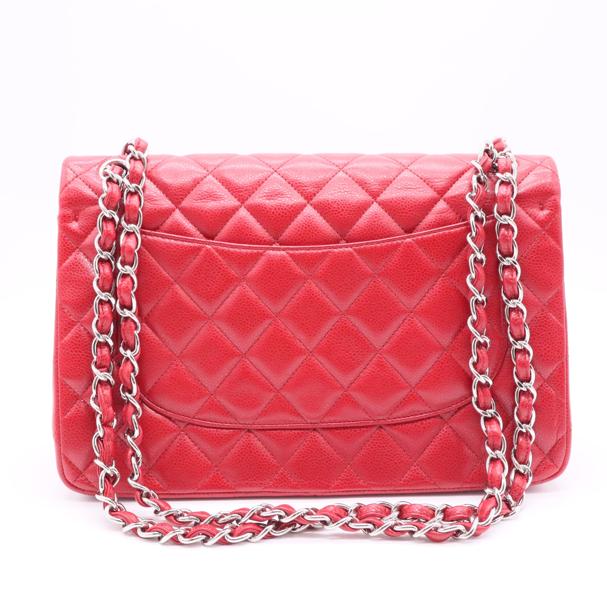 Classic Double Flap Bag Quilted Lambskin Jumbo