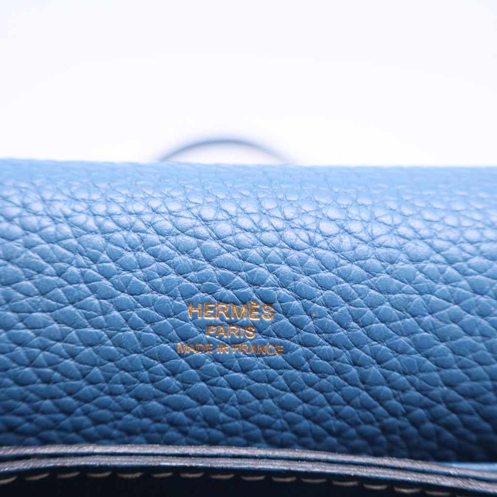 Taurillon Clemence Sac Roulis 23 Bleu Hydra B20509