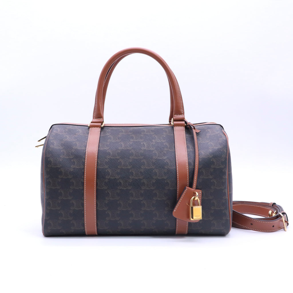 Boston bag in Triomphe Canvas twins