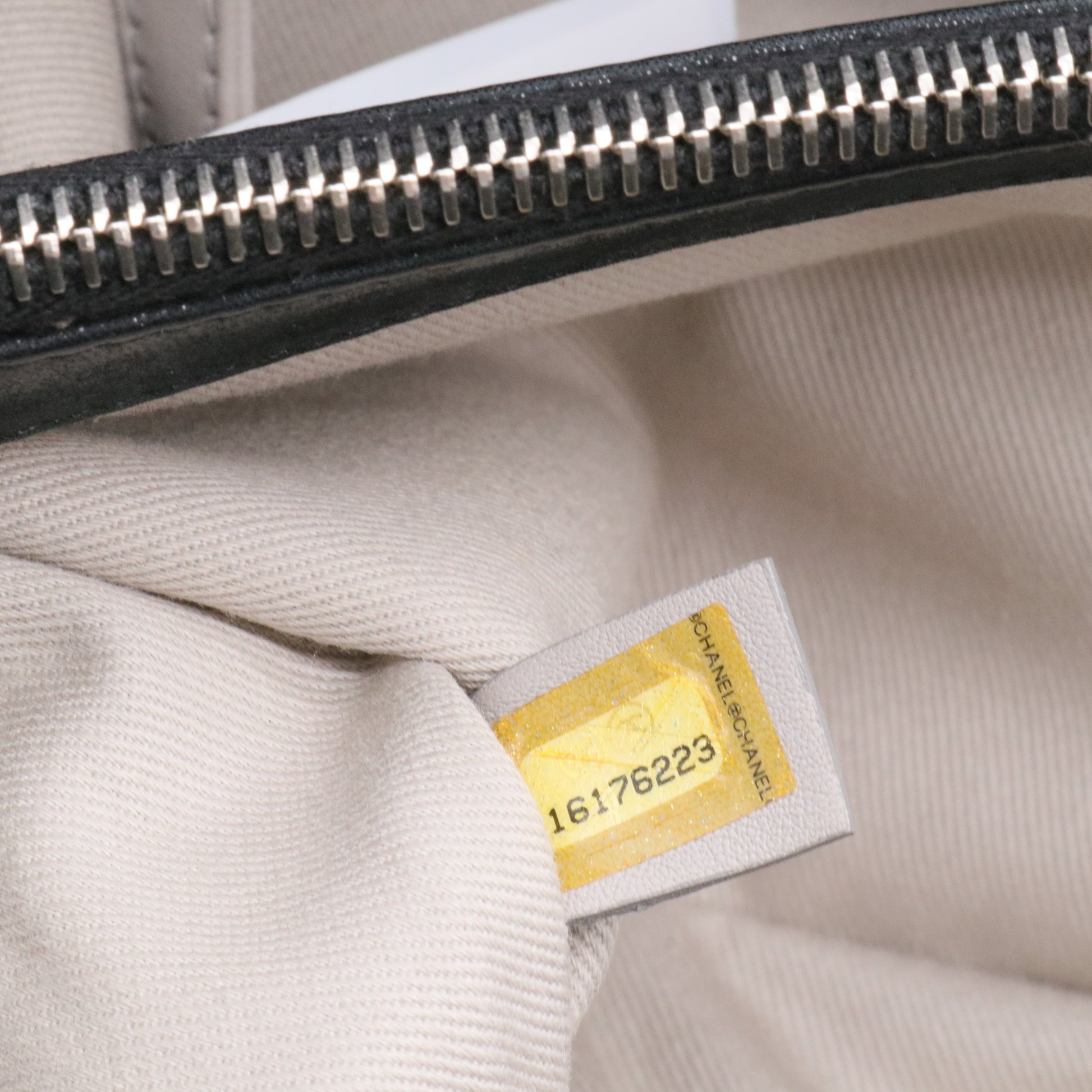 CC Sea Hit Tote Quilted Iridescent Calfskin Small