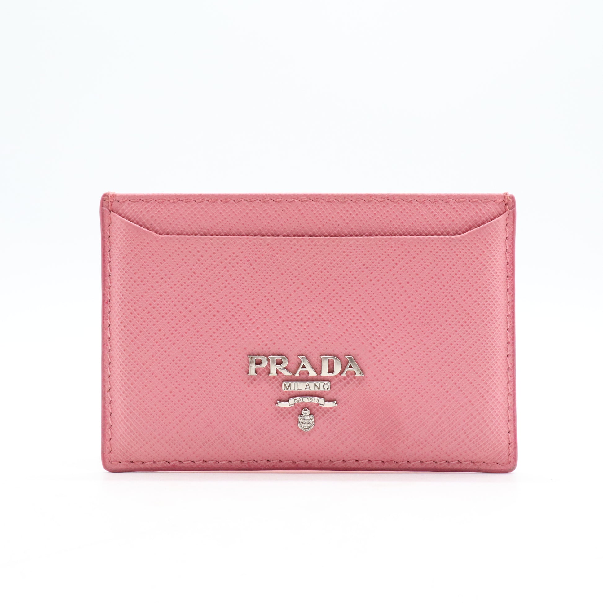 Prada Saffiano Leather Card Holder W21181