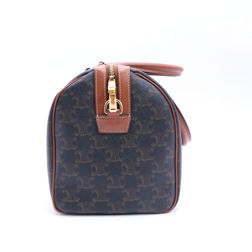 Boston bag in Triomphe Canvas twins