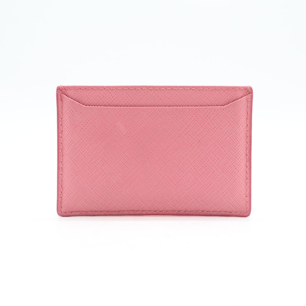 Prada Saffiano Leather Card Holder W21181