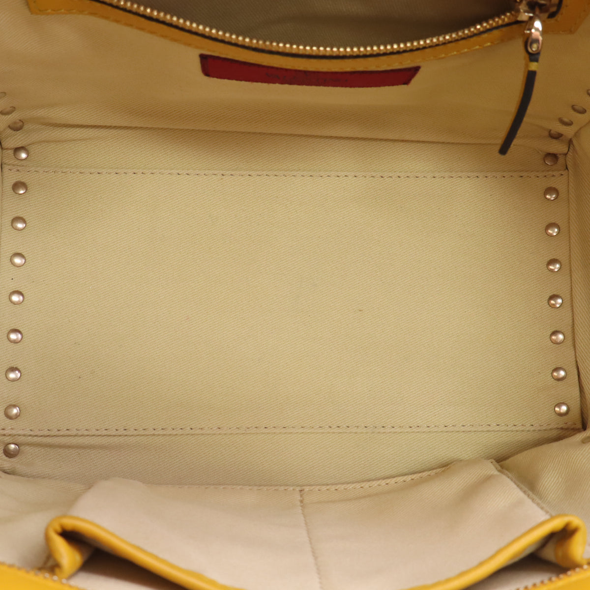 Rockstud Leather Handle Bag B24392