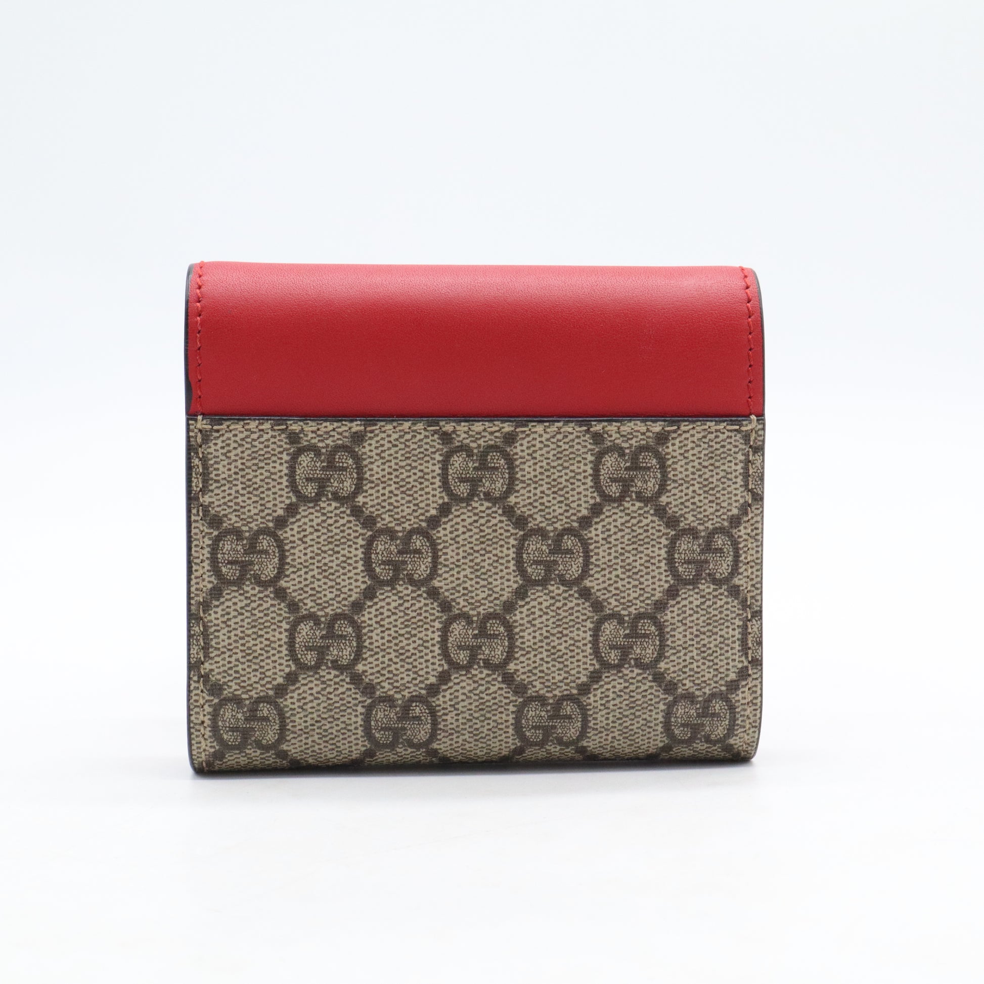 Gucci Padlock GG Supreme Compact Wallet W21247