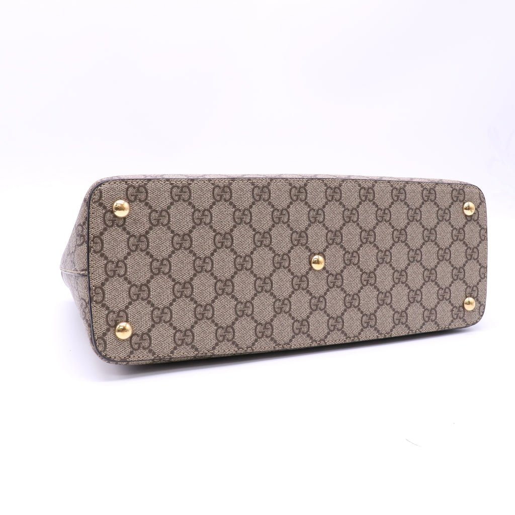 GG Supreme Small Zip Tote Twins B22639