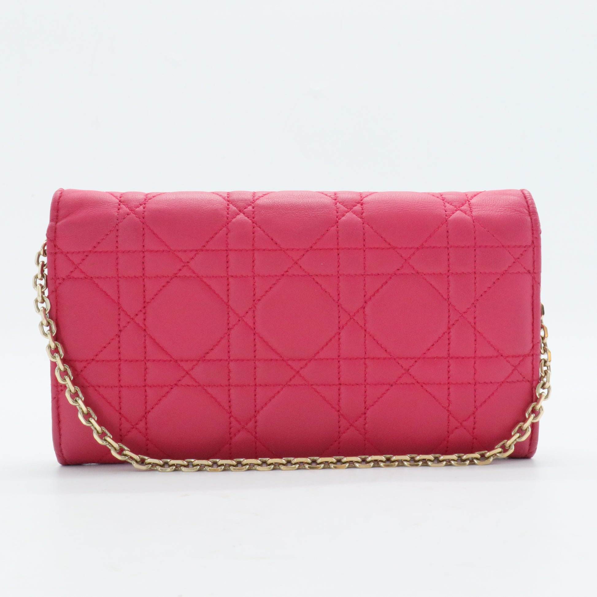 Miss Dior Rendez Vous Chain Wallet Cannage Quilt Lambskin