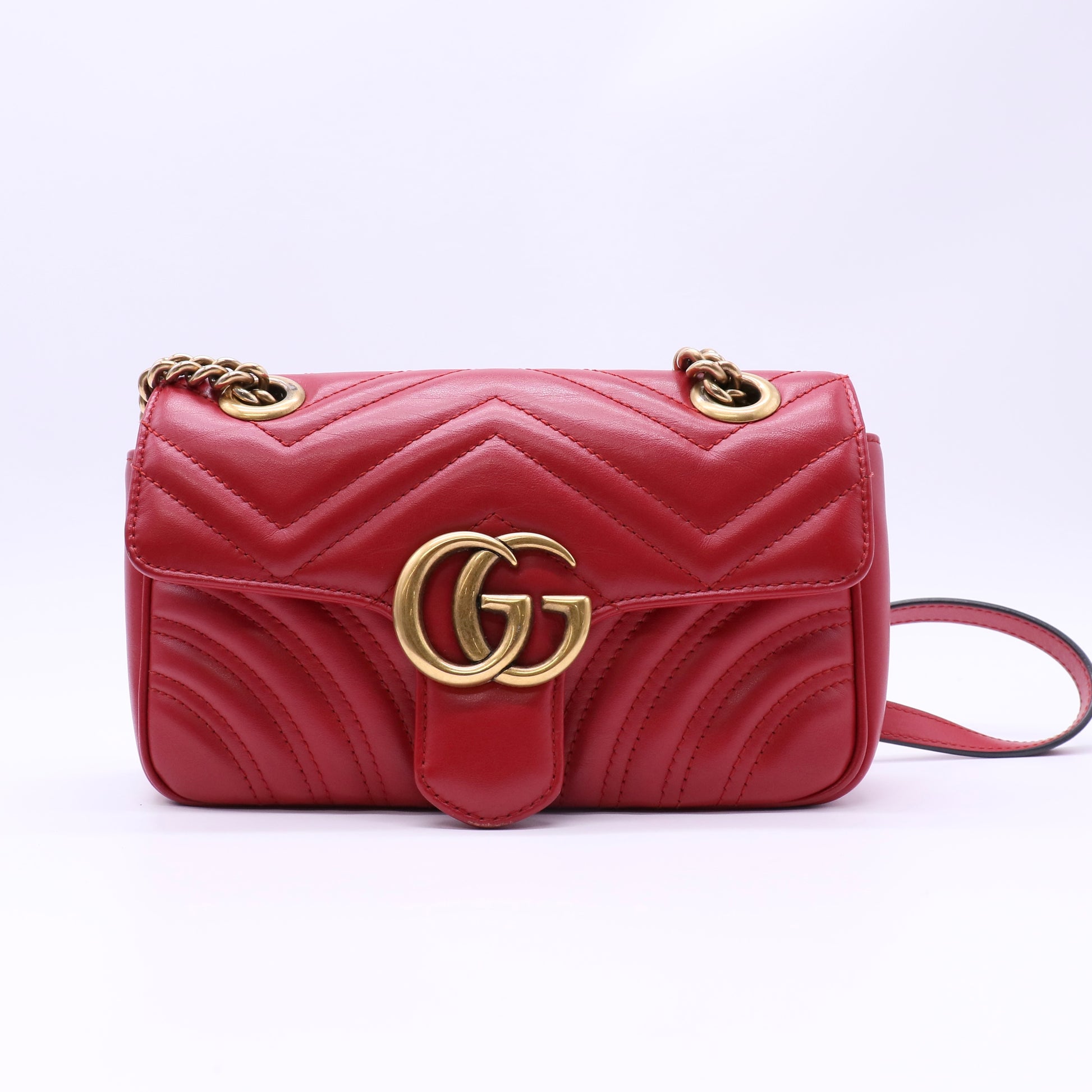 GG Marmont Flap Bag Matelasse Leather Twins LDJ4795