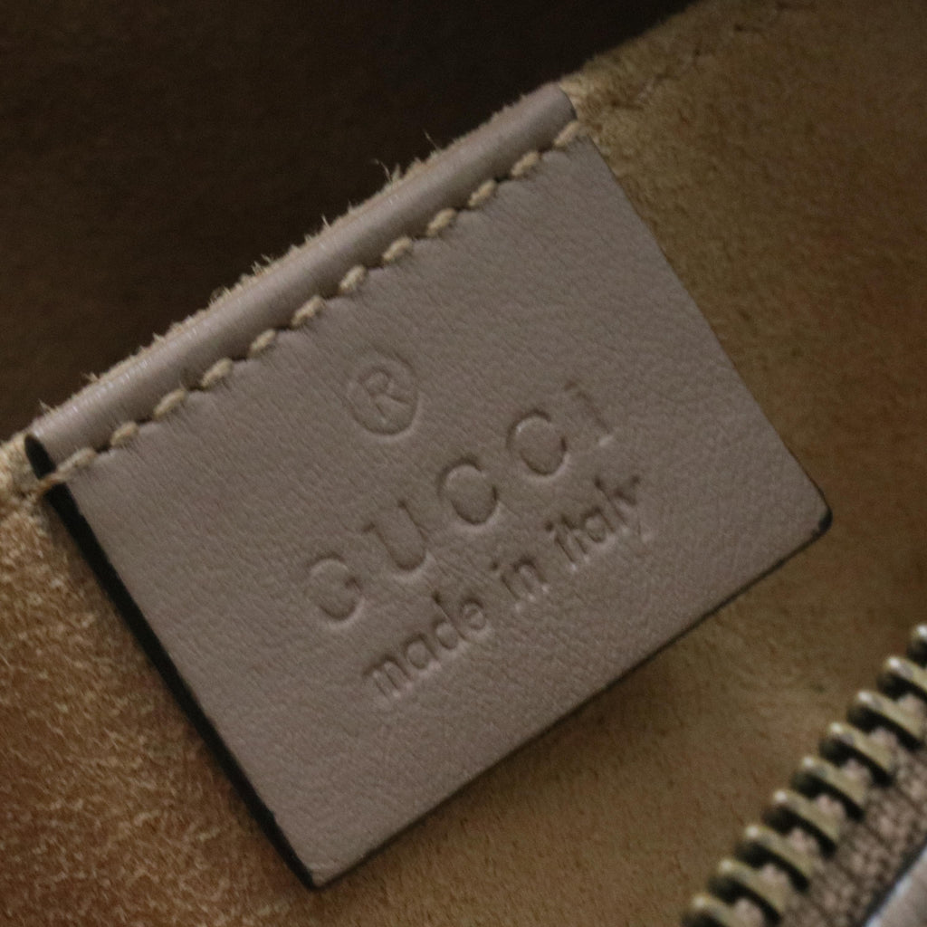 Calfskin Matelasse Mini GG Marmont Chain Shoulder Bag