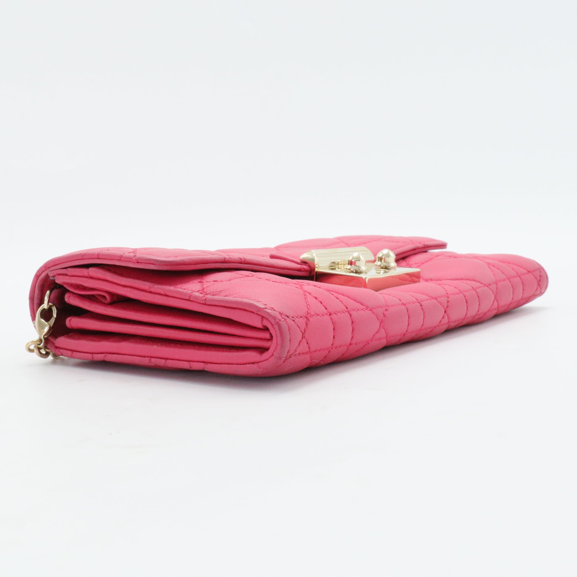 Miss Dior Rendez Vous Chain Wallet Cannage Quilt Lambskin