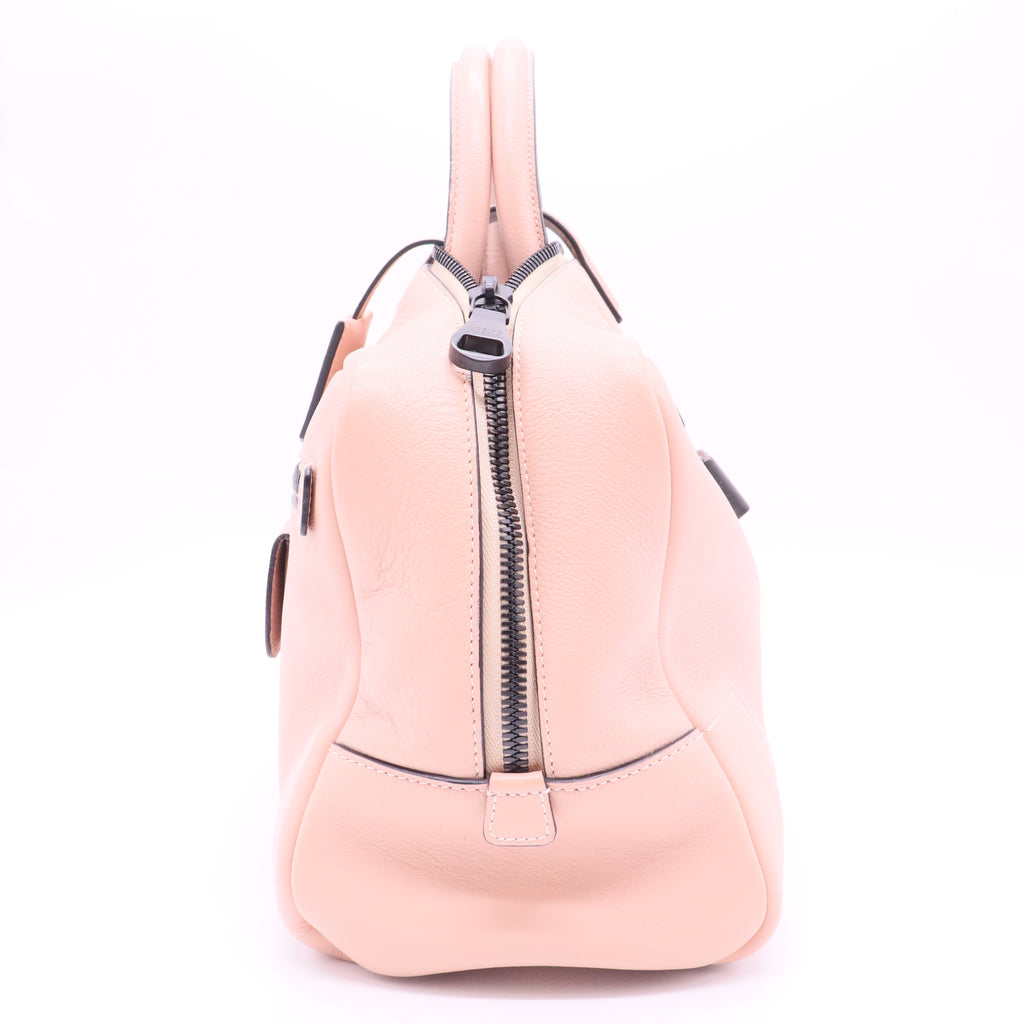 Satchel Bag Reversible Dusty Pink