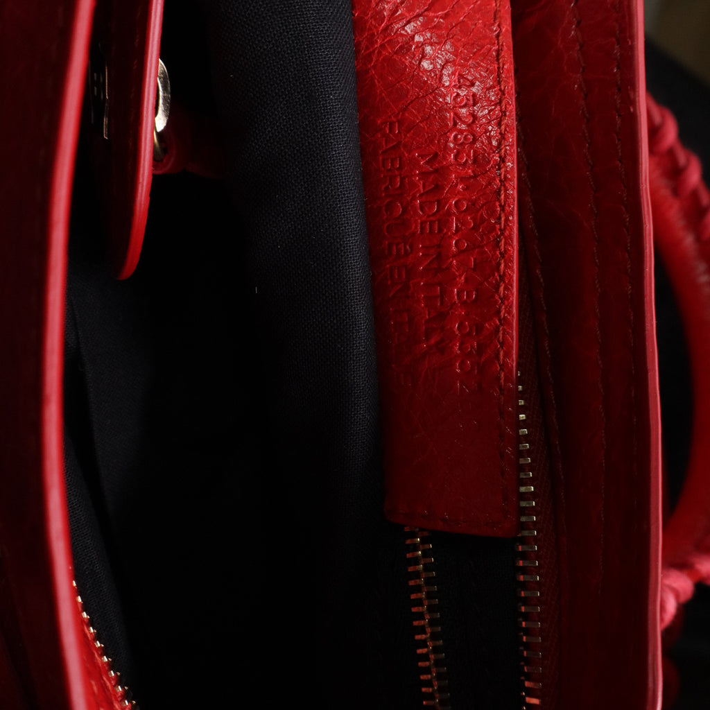 Leather Shoulder Bag Twins LDJ2572