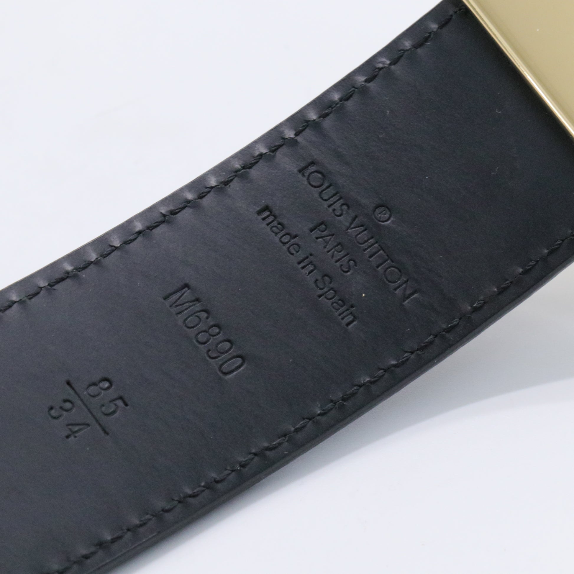 LV Cut Reversible Belt Monogram Multicolor