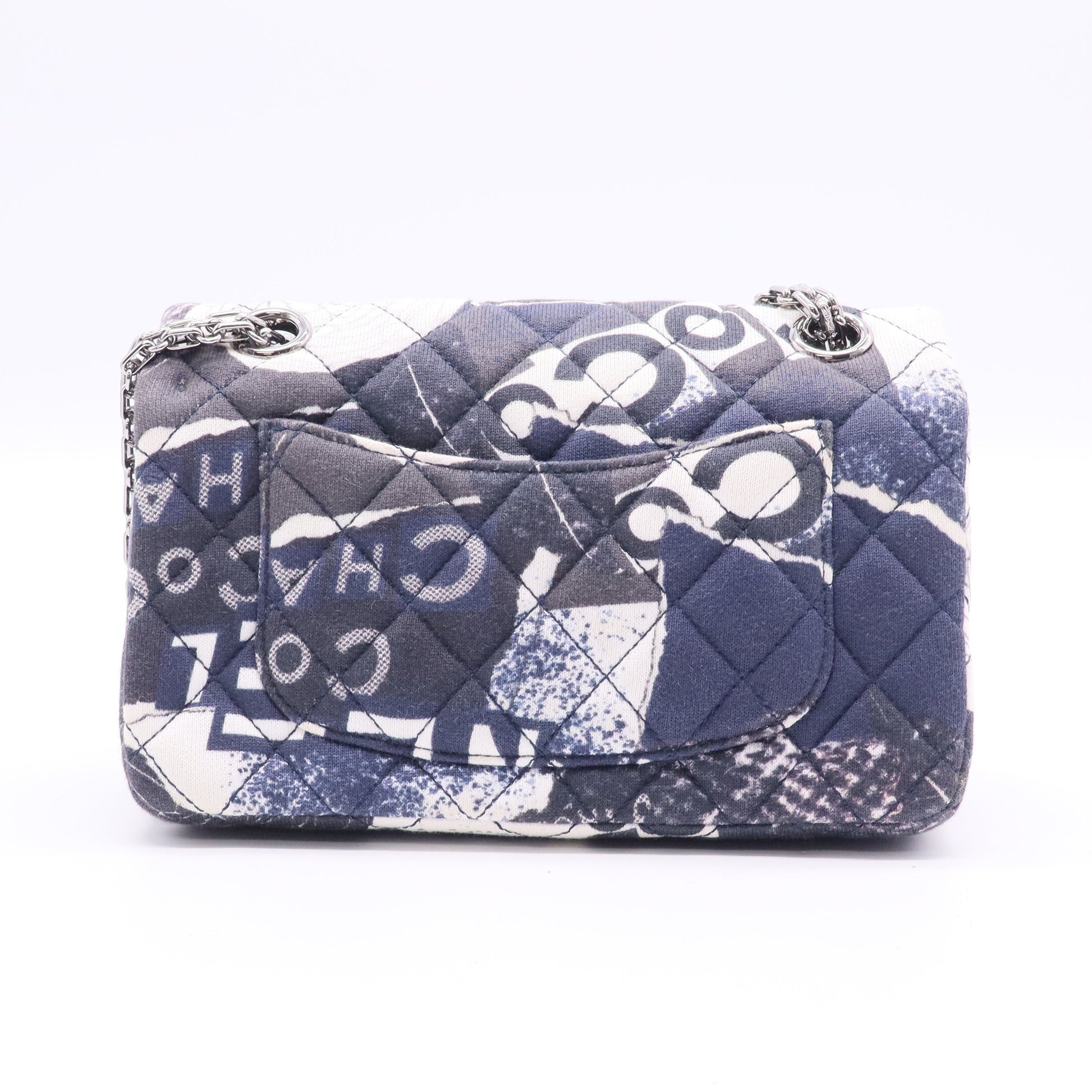 Reissue 2.55 Flap Bag Quilted Printed Jersey Mini Twins LDJ2580