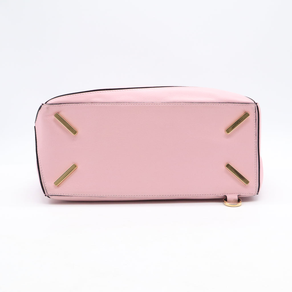 Puzzle Bag Leather Medium Baby Pink B21080