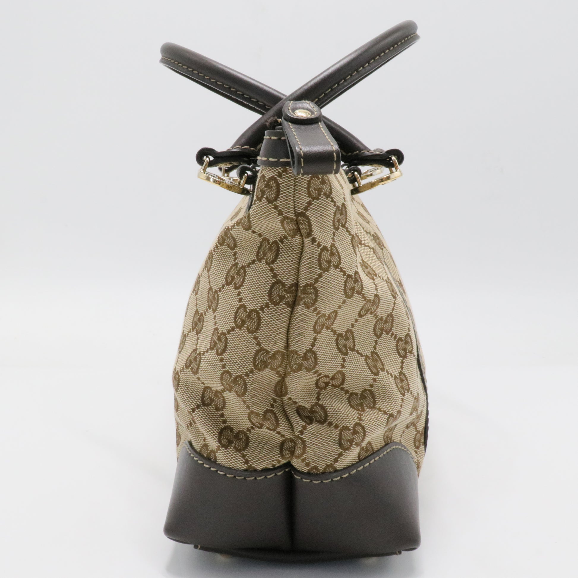 Lovely Heart Interlocking G Tote GG Canvas Small