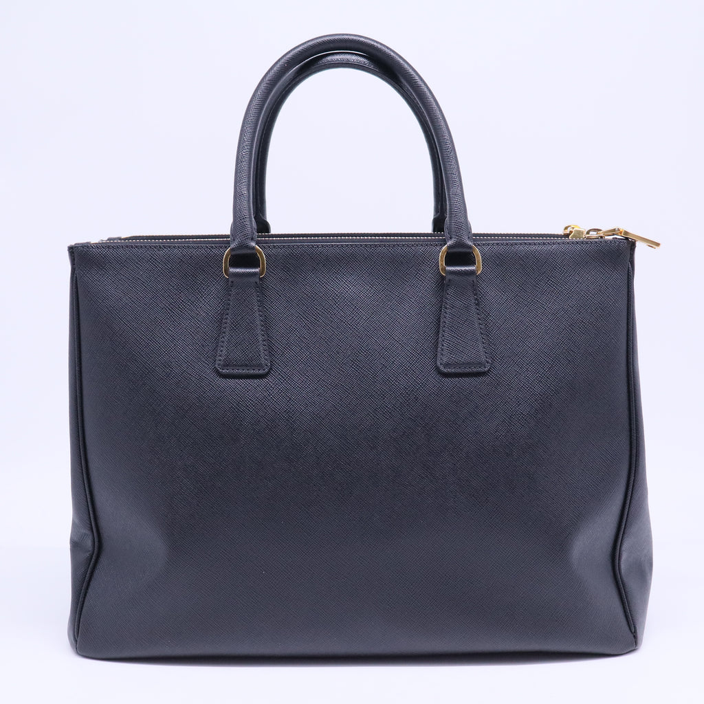 Double Zip Lux Tote Saffiano Leather Large B20567