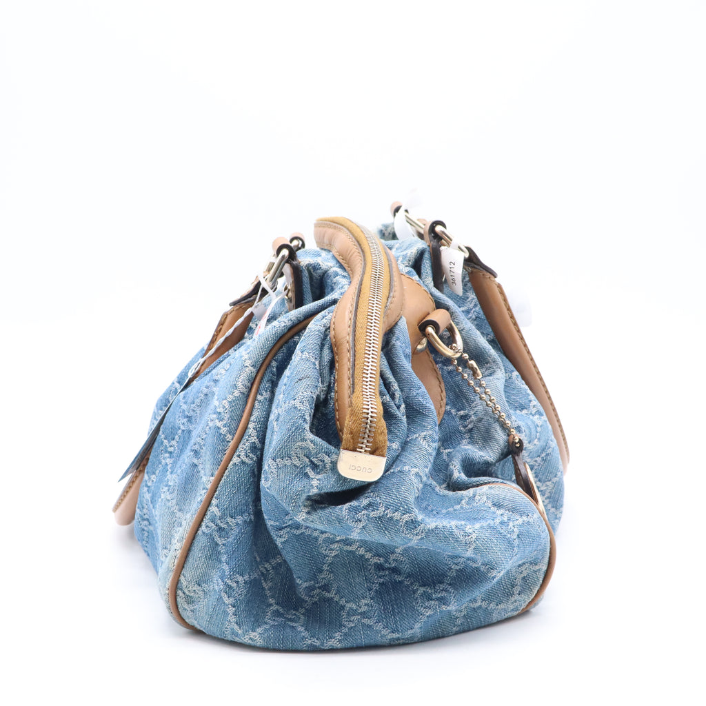 Sukey Tote GG Denim Medium Twins B20470