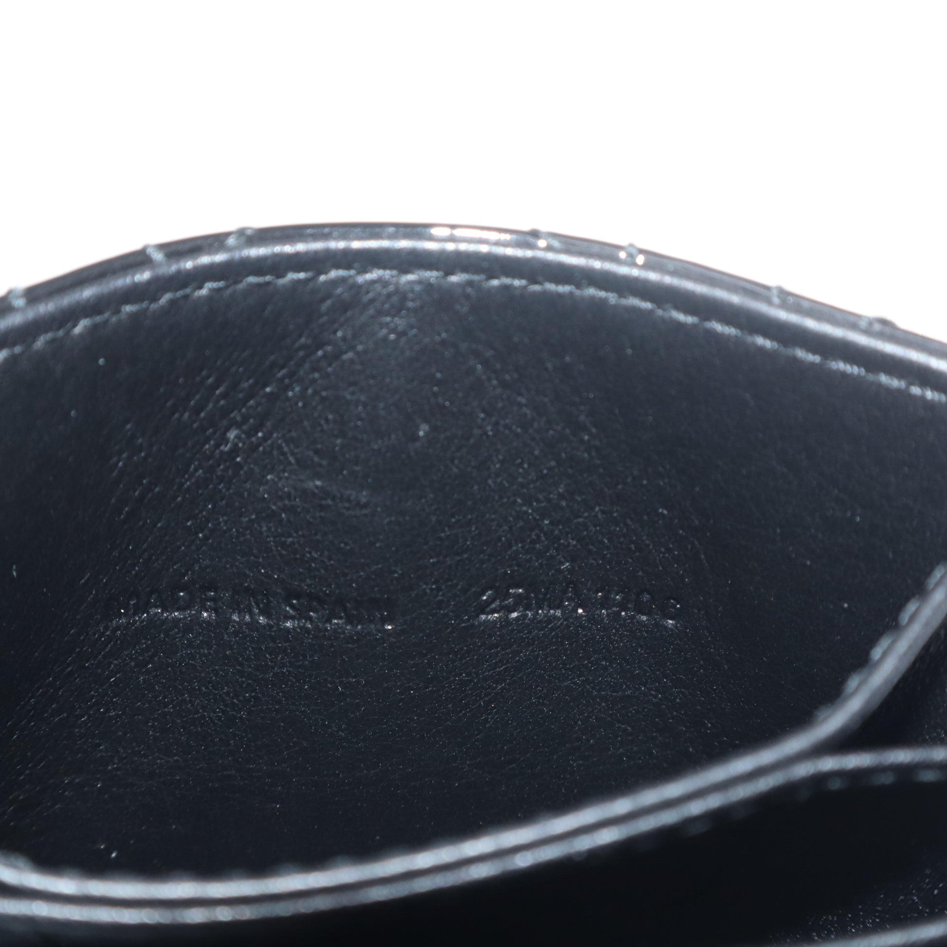 Lady Dior Jasmine 5-Gusset Card Holder Black Patent Cannage Calfskin W22427