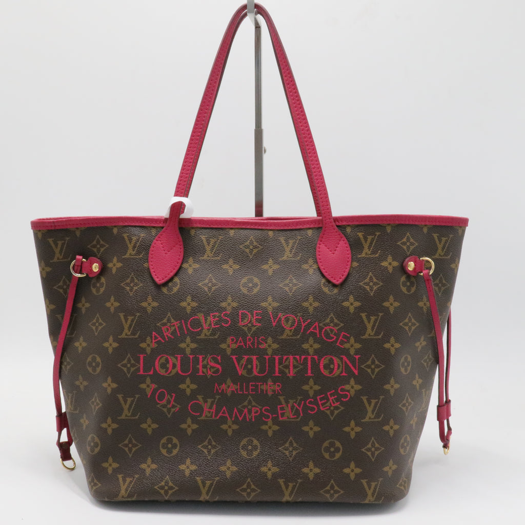 Neverfull Tote Limited Edition Ikat Monogram Canvas MM