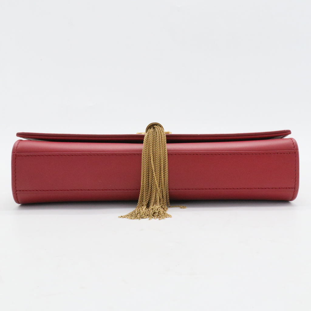 Classic Monogram Tassel Crossbody Bag Leather Medium