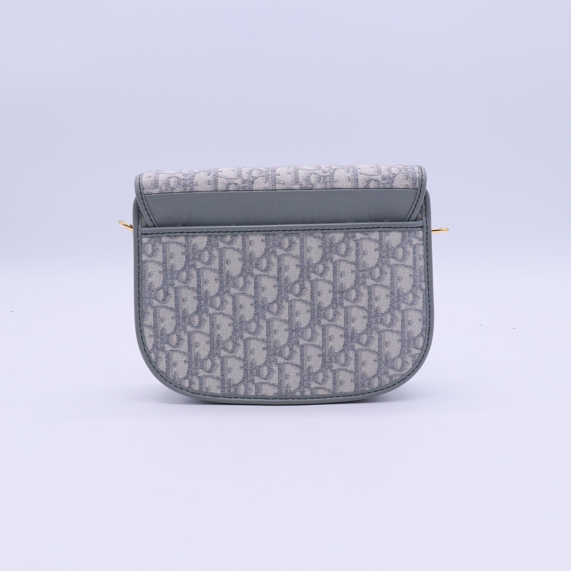 Medium Dior Bobby Bag in Gray Dior Oblique Jacquard B21743