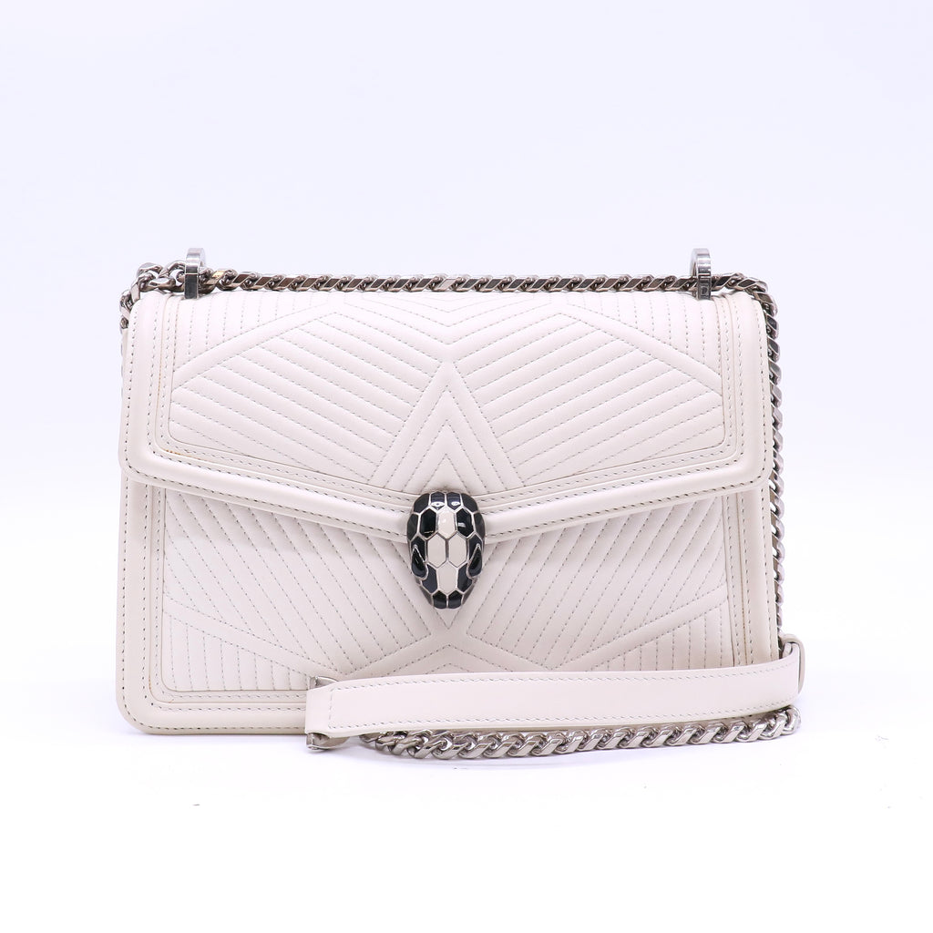 Serpenti Forever Leather Crossbody Bag B22967