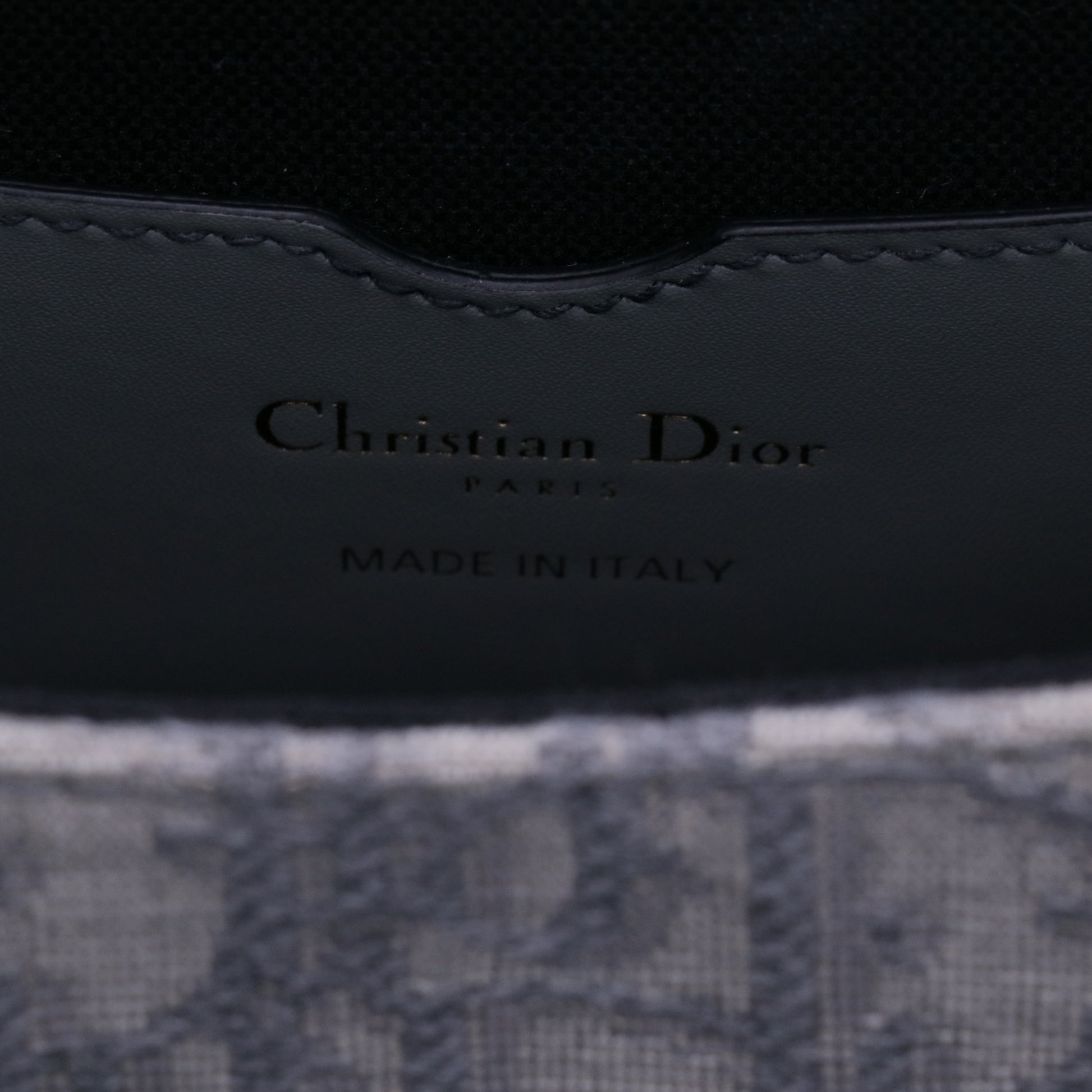 Medium Dior Bobby Bag in Gray Dior Oblique Jacquard B21743