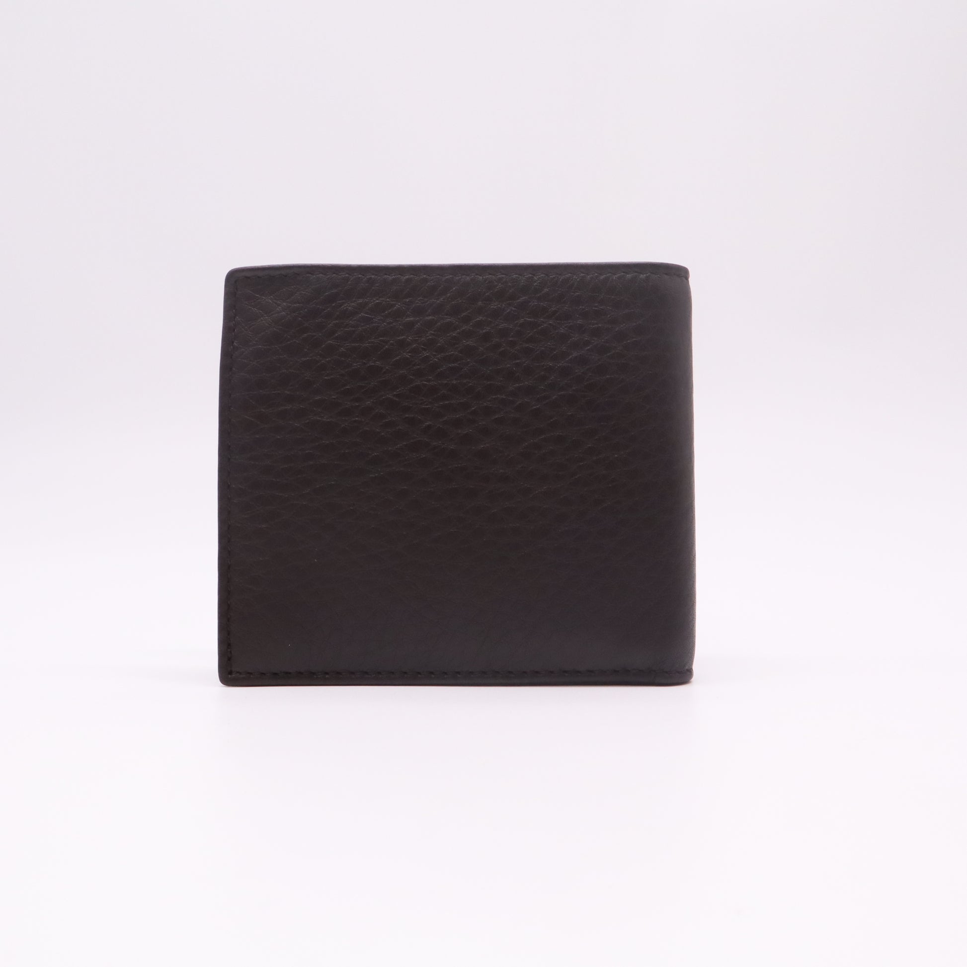 Gucci Dollar Calfskin Web Interlocking G Bi-fold Wallet W22426