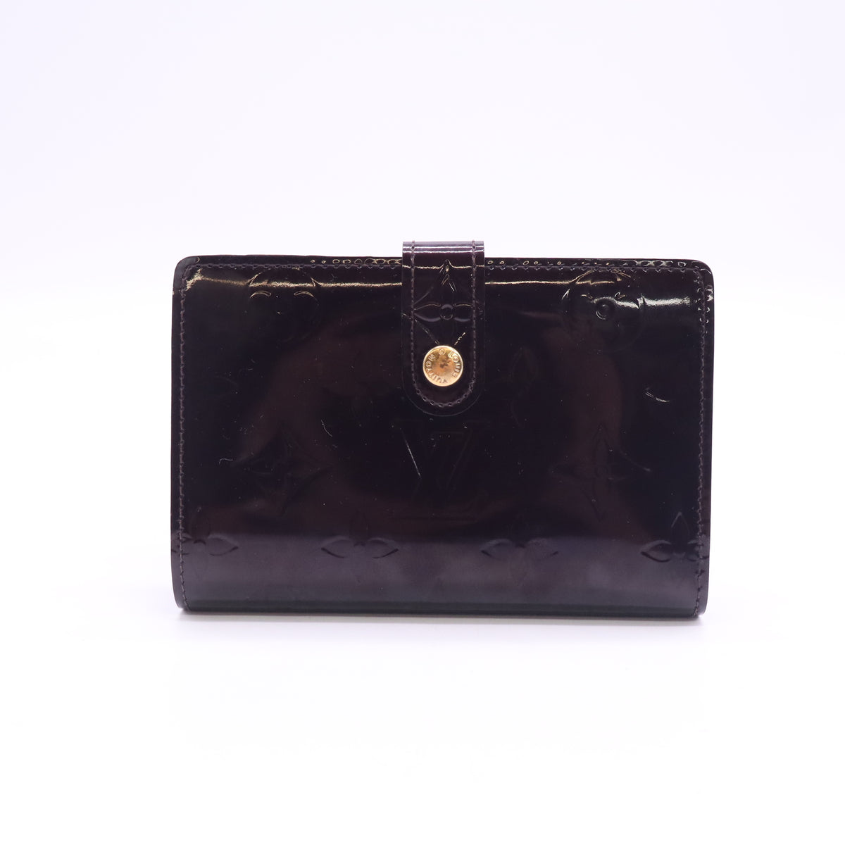 Louis Vuitton Monogram Vernis Vernis Patent Leather French Purse W23494