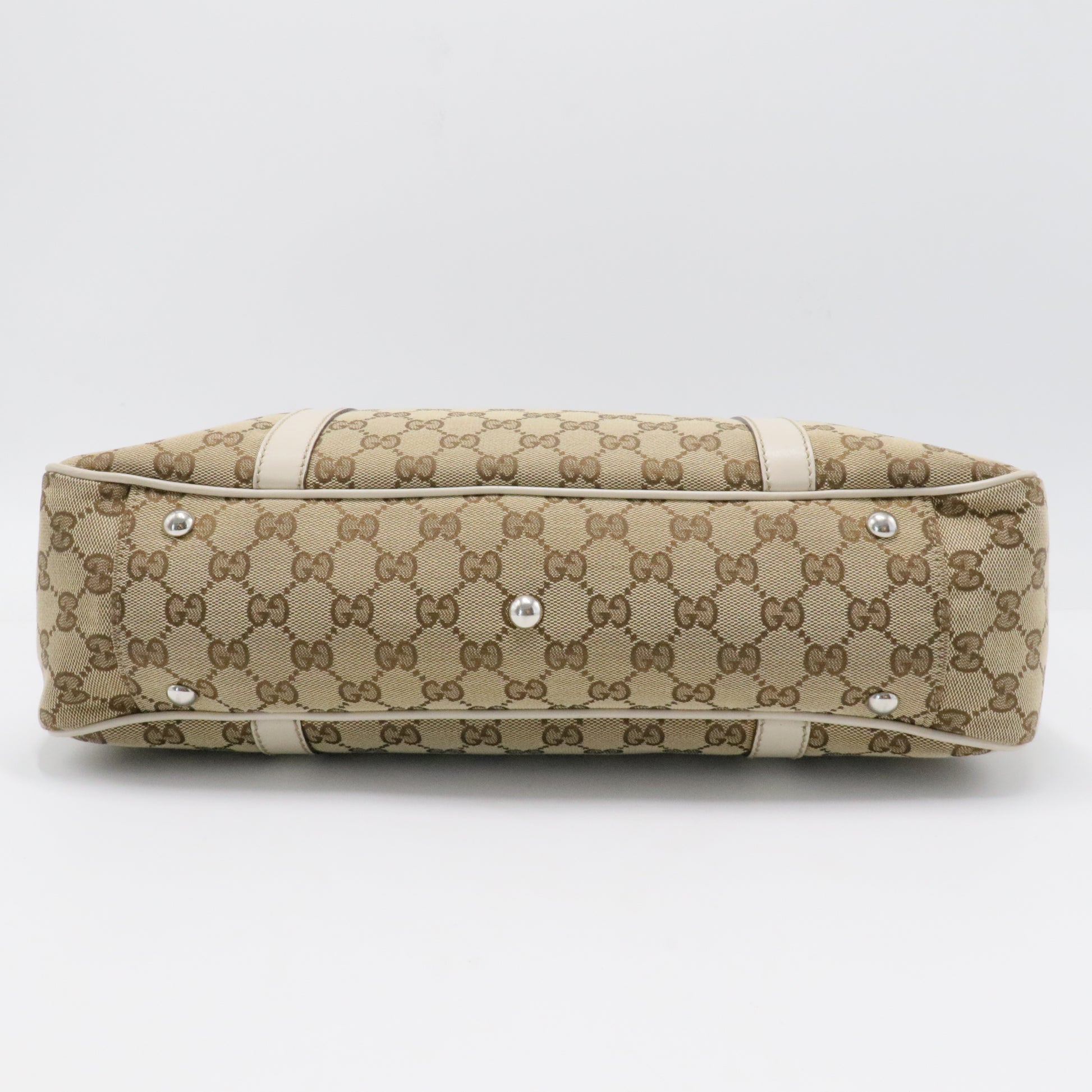 Miss GG Tote GG Canvas with Leather Medium