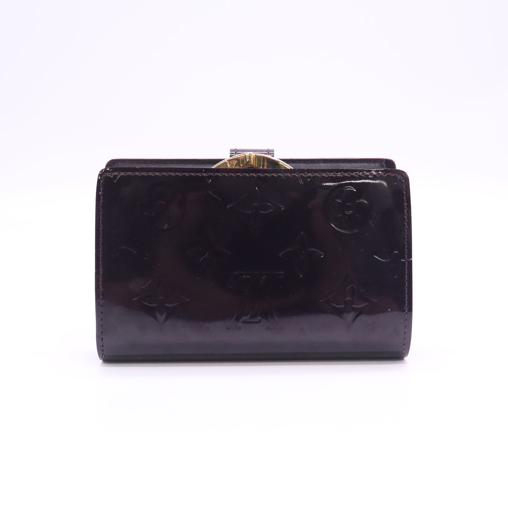 Louis Vuitton Monogram Vernis Vernis Patent Leather French Purse W23494